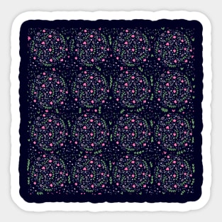 Blossoming garden Flowers Sticker